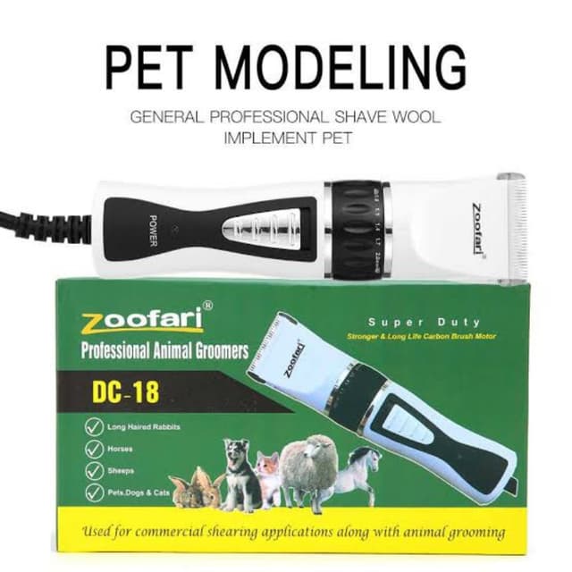 Zoofari Pet Trimmer DC-18