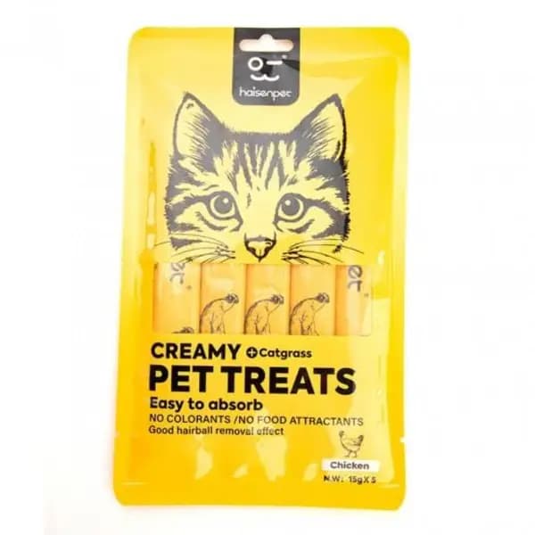 HAISEN CRAMY CAT TREATS-13GX5